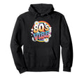 80S Vibe Rainbow Groovy Daisy Flower Hoodie - Unique Graphic for Adults - T-Shirt, Sweatshirt, Hoodie