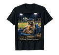 I Live Here Now Racoon Only Baseball T-Shirt - Minimalist Print Men Women - T-Shirt, Sweatshirt, Hoodie