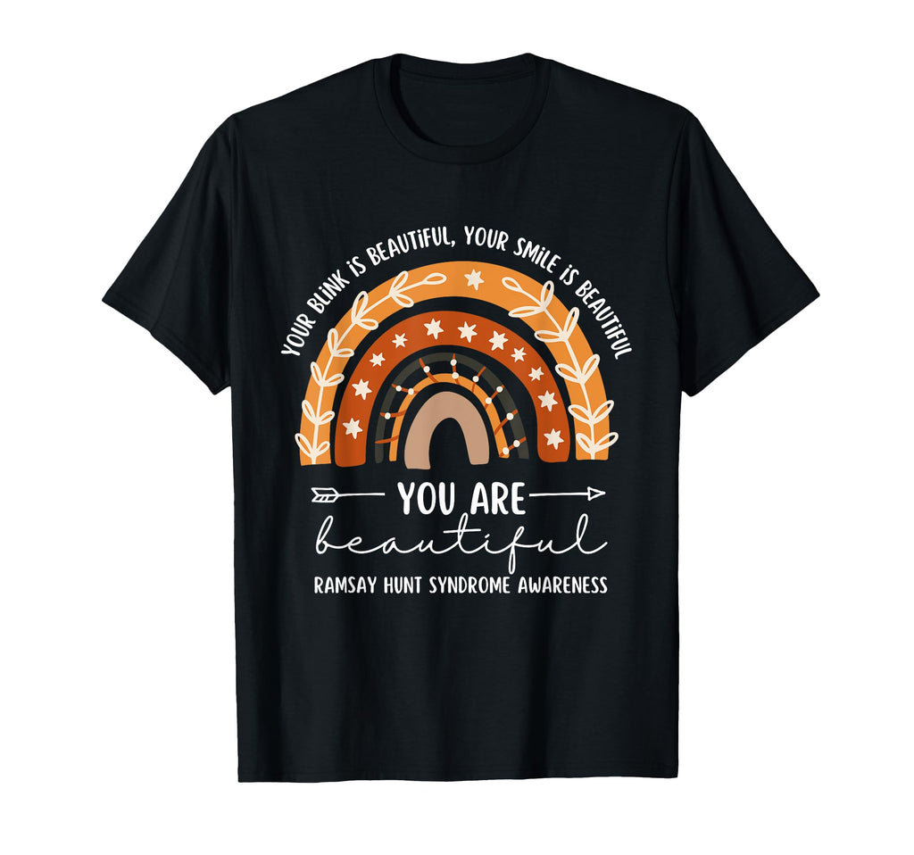 Ramsay Hunt Syndrome Awareness Boho T-Shirt - Novelty Apparel Unisex - T-Shirt, Sweatshirt, Hoodie