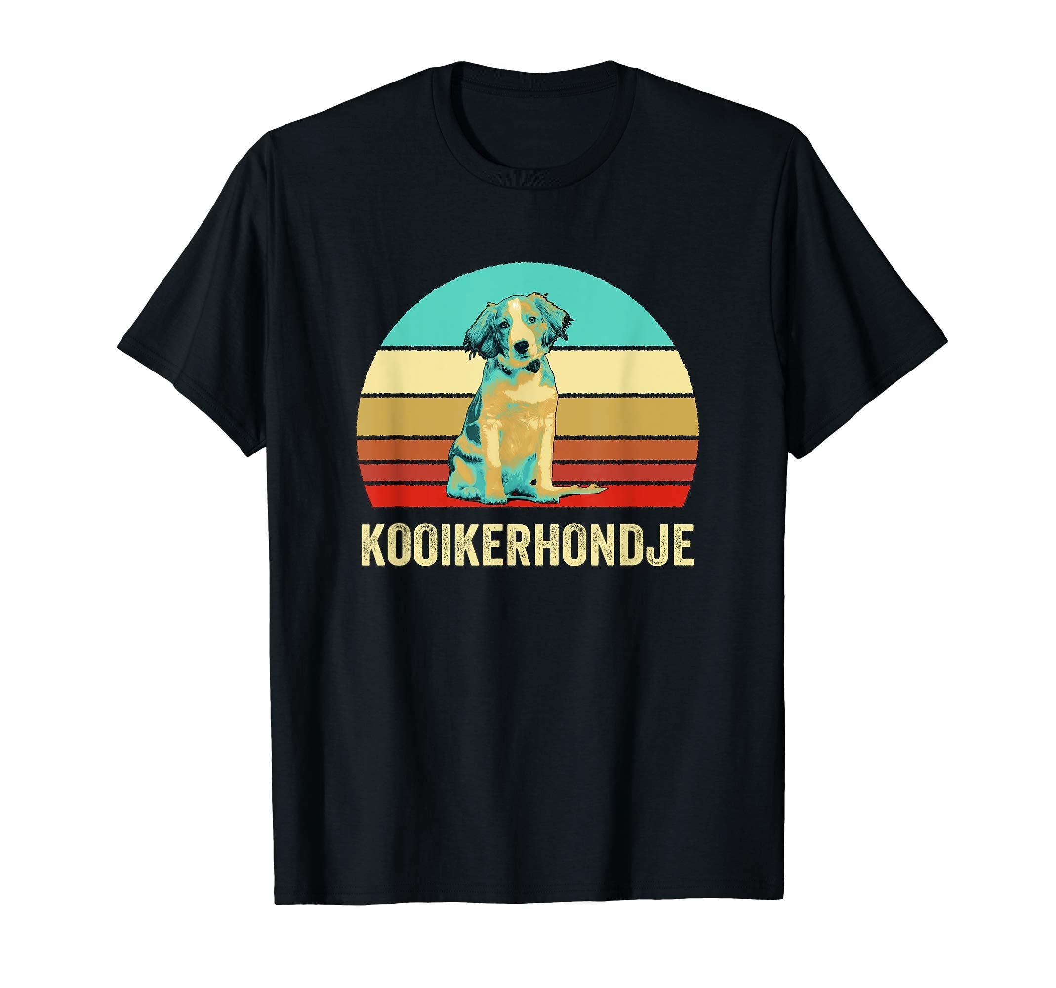 Sunset Kooikerhondje T-Shirt - Novelty Apparel for Adults - T-Shirt, Sweatshirt, Hoodie