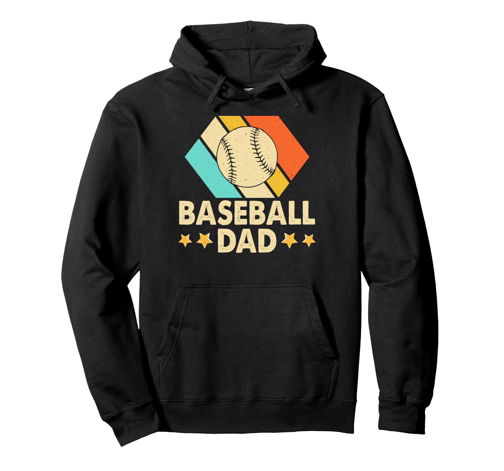 Baseball Dad Funny Fathers Day Papa Hoodie - Trendy Graphic Men Women - T-Shirt, Sweatshirt, Hoodie