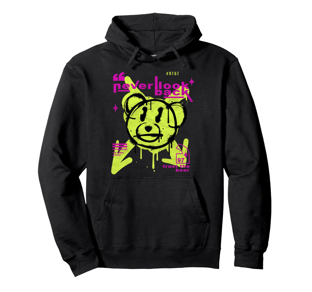 Aesthetic Streetwear Teddy Bear Hoodie - Unique Graphic Men Women - T-Shirt, Sweatshirt, Hoodie