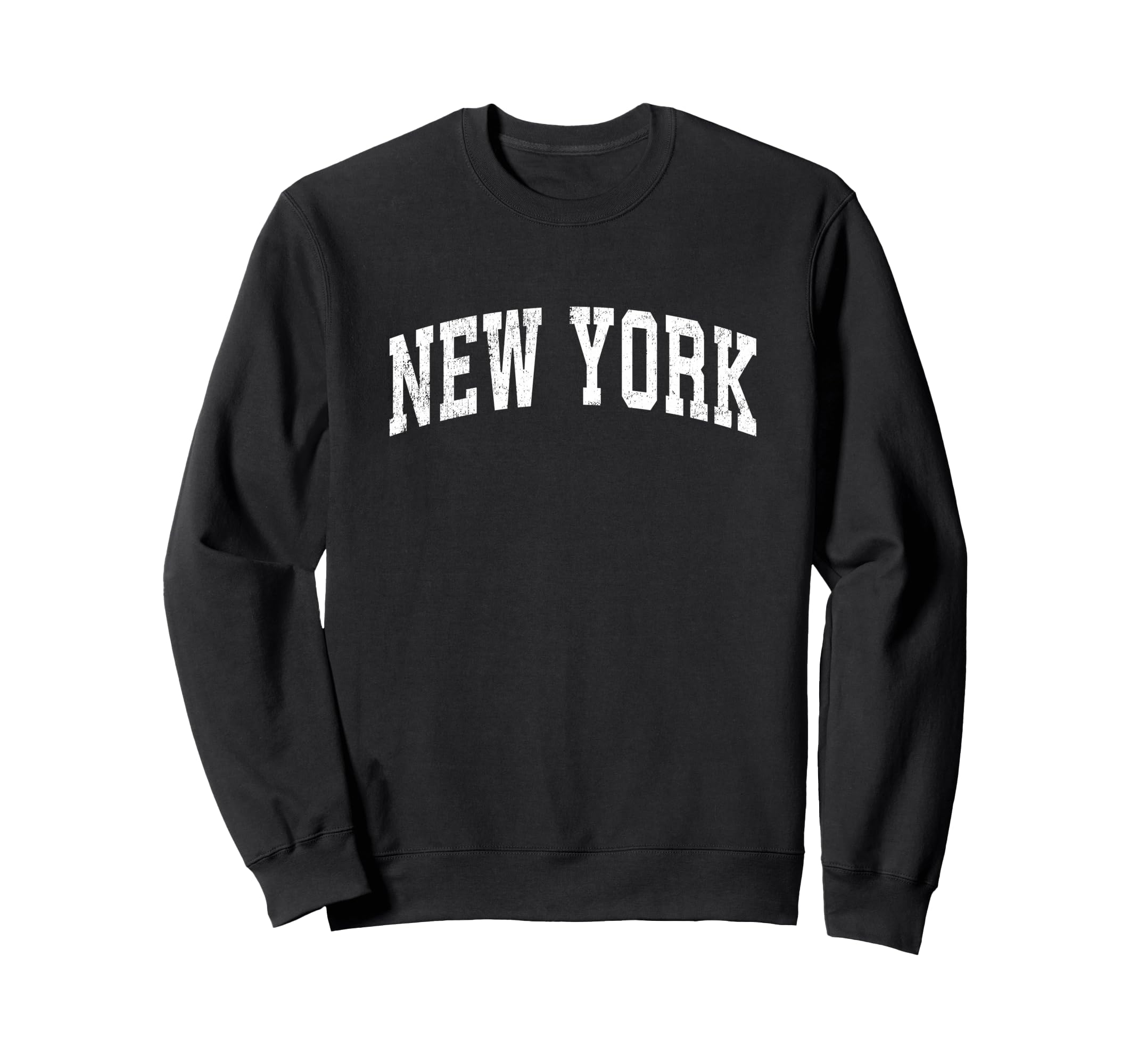 New York Varsity Sports Text Sweatshirt - Aesthetic Graphic for Adults - T-Shirt, Sweatshirt, Hoodie