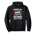 Raised Old School Hip Hop Cassette Hoodie - Streetwear Style Unisex - T-Shirt, Sweatshirt, Hoodie