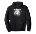 Goth Grunge Demon Anime Waifu Horror Alt Hoodie - Graphic Print Unisex - T-Shirt, Sweatshirt, Hoodie