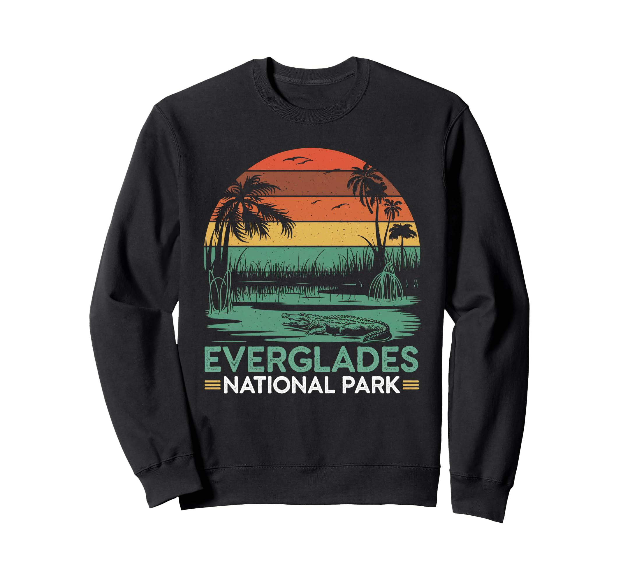 Everglades National Park Florida Sweatshirt - Graphic Print Unisex - T-Shirt, Sweatshirt, Hoodie