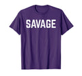 Savage Savage Distressed Savage T-Shirt - Aesthetic Graphic for Adults - T-Shirt, Sweatshirt, Hoodie