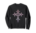 Gothic Cross Y2K Aesthetic Emo Goth Sweatshirt - Unique Graphic Unisex - T-Shirt, Sweatshirt, Hoodie