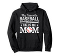 My Favorite Baseball Player Calls Me Mom Hoodie - Custom Art Print Unisex - T-Shirt, Sweatshirt, Hoodie