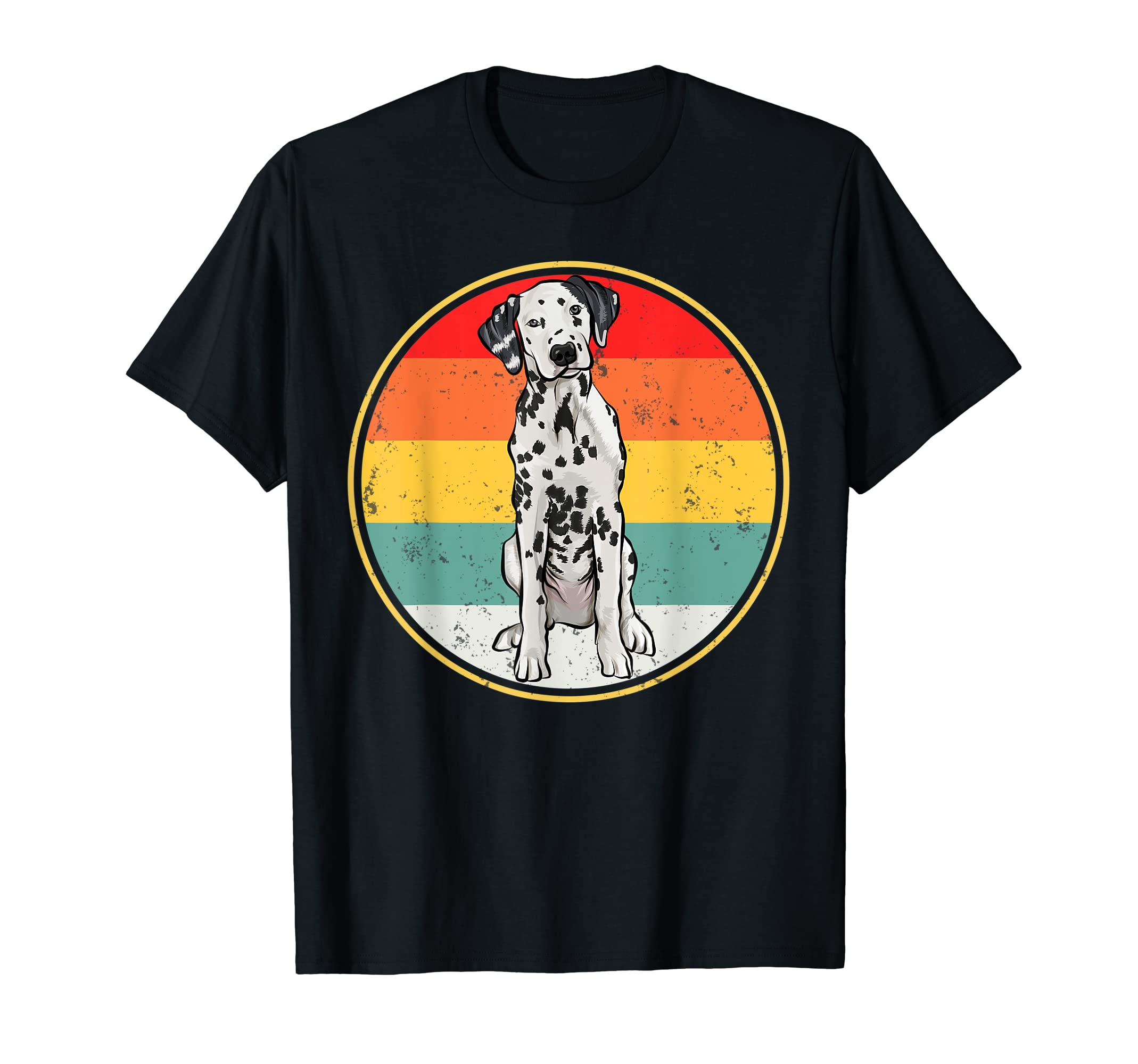 Sunset Dalmatian Dog T-Shirt - Fun Novelty Design Men Women - T-Shirt, Sweatshirt, Hoodie
