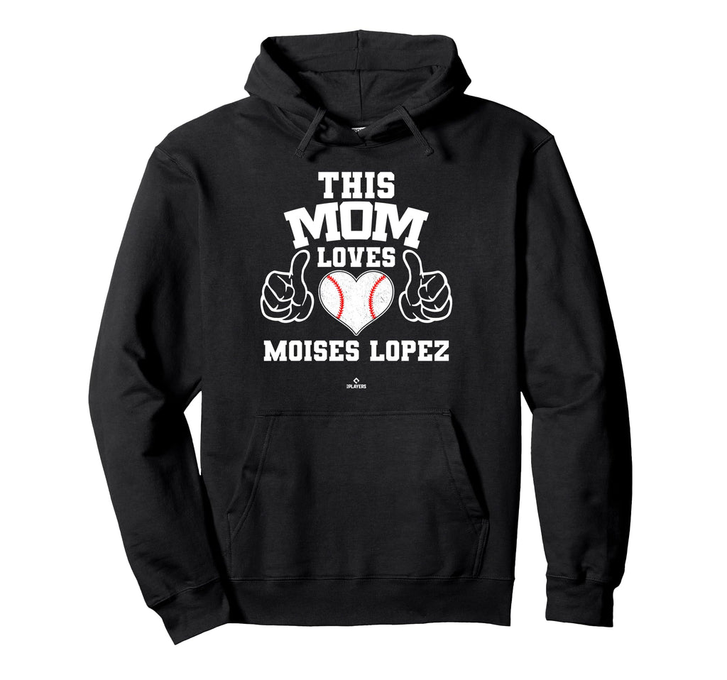 This Mom Loves Moises Lopez Prospect Hoodie - Aesthetic Graphic Men Women - T-Shirt, Sweatshirt, Hoodie