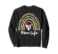 Soccer Baseball Mom Boho Rainbow Sweatshirt - Streetwear Style Men Women - T-Shirt, Sweatshirt, Hoodie