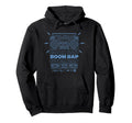 Old School Rap Ghetto Blaster Hoodie - Novelty Apparel Unisex - T-Shirt, Sweatshirt, Hoodie