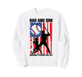 Dad Son Baseball Players Life Sweatshirt - Graphic Print for Adults - T-Shirt, Sweatshirt, Hoodie