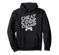 Gamer 80S 90S Arcade Cheat Code Gaming Hoodie - Aesthetic Graphic Unisex - T-Shirt, Sweatshirt, Hoodie