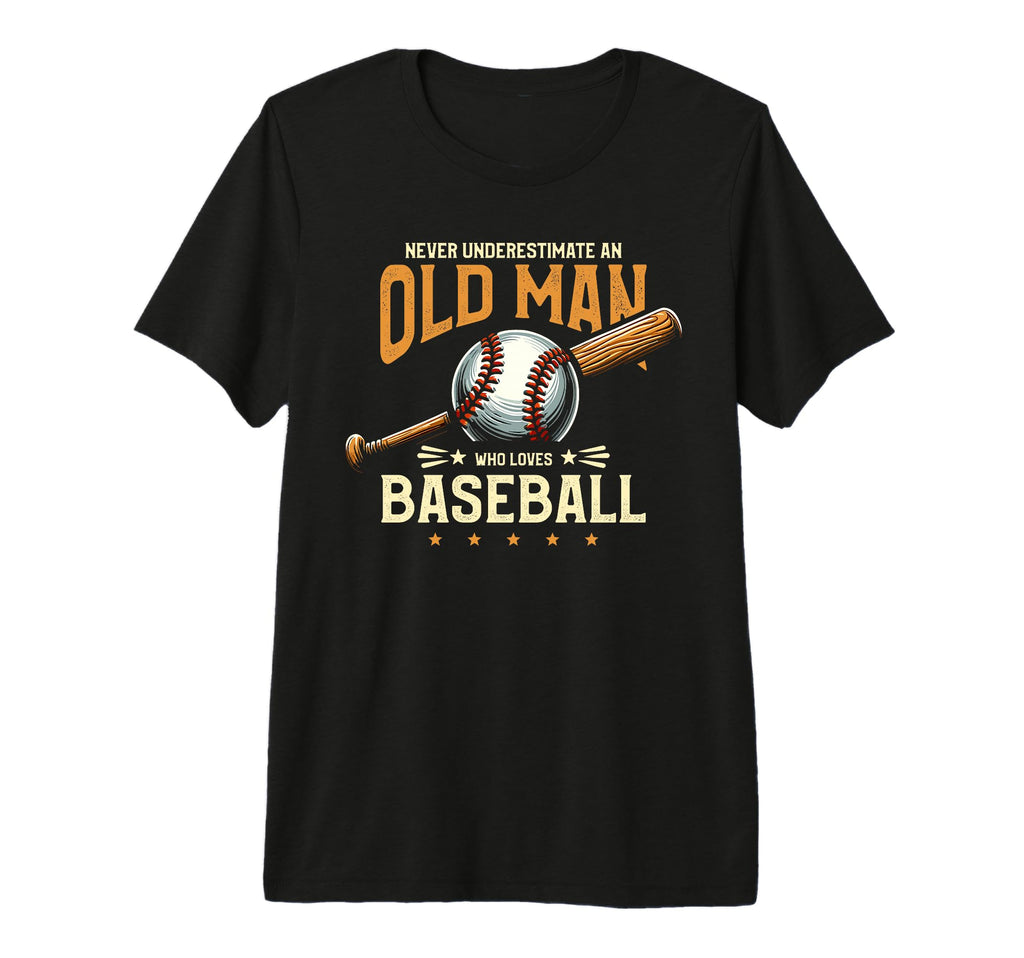 Mens Baseball Player Dad Grandpa T-Shirt - Novelty Apparel for Adults - T-Shirt, Sweatshirt, Hoodie