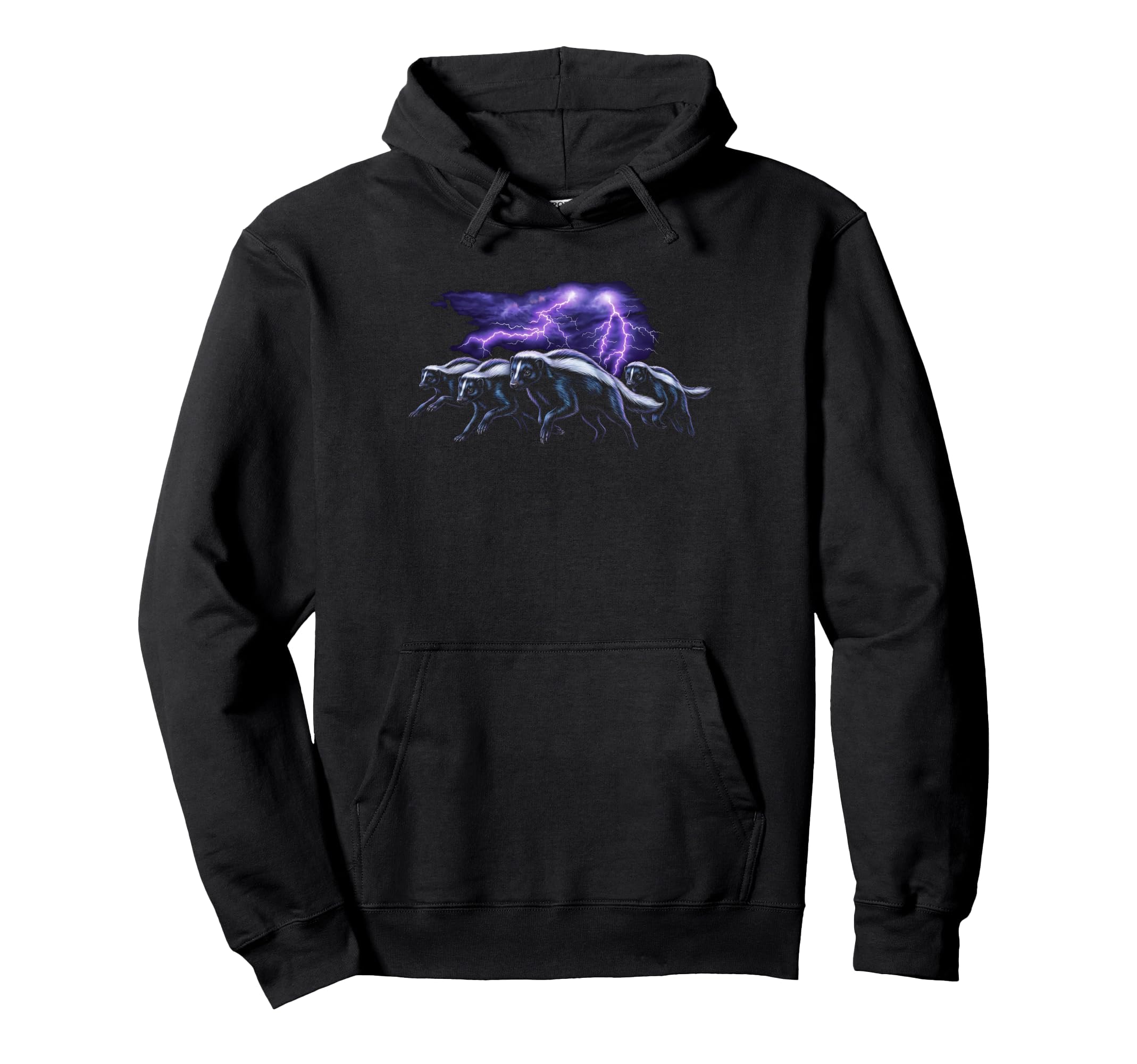 Skunk 90S Skunk Lover 80S Skunk Hoodie - Fun Novelty Design Unisex - T-Shirt, Sweatshirt, Hoodie