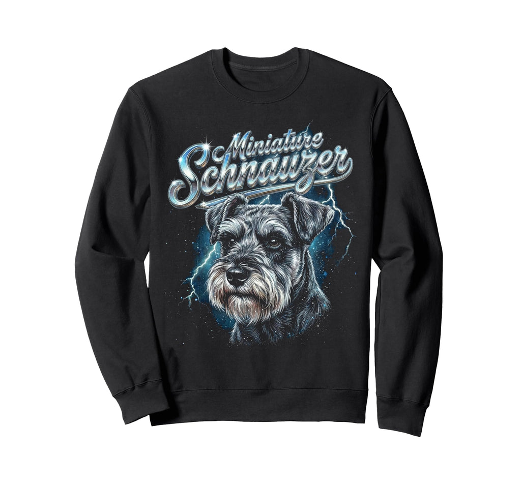 Miniature Schnauzer 90S Dog Lover Sweatshirt - Streetwear Style Men Women - T-Shirt, Sweatshirt, Hoodie