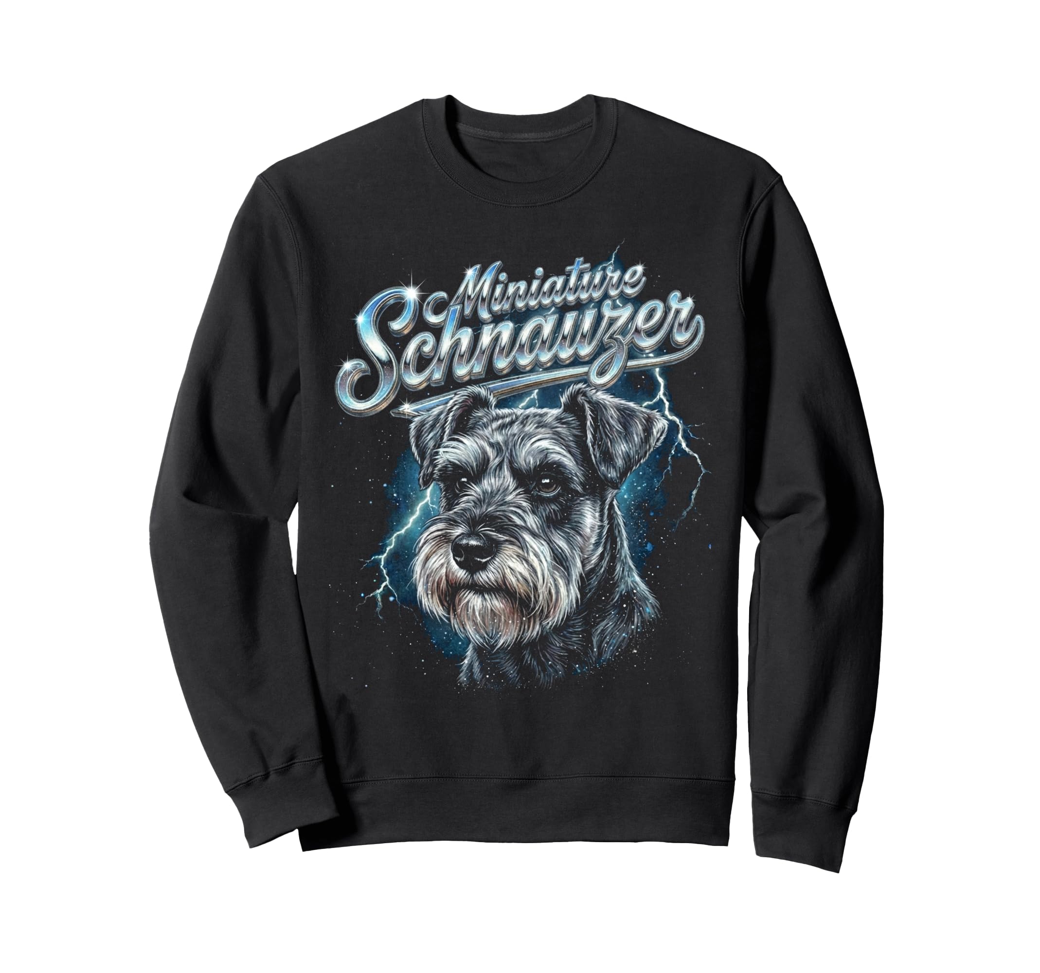 Miniature Schnauzer 90S Dog Lover Sweatshirt - Streetwear Style Men Women - T-Shirt, Sweatshirt, Hoodie
