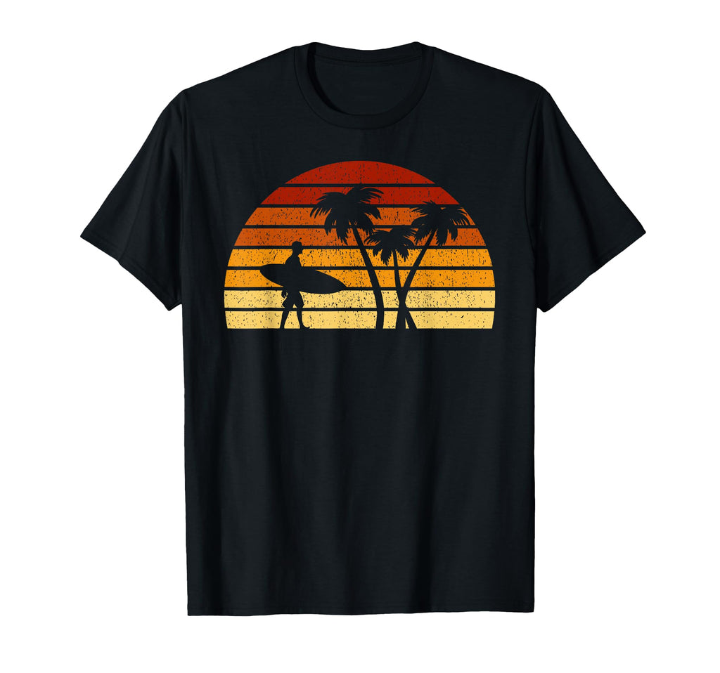 Sun Surfing Gift Surfers And Surfers T-Shirt - Custom Art Print Unisex - T-Shirt, Sweatshirt, Hoodie