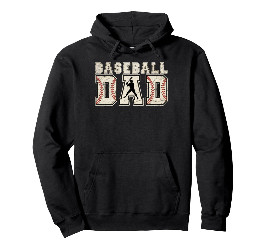 Baseball Dad Hoodie - Aesthetic Graphic for Adults - T-Shirt, Sweatshirt, Hoodie