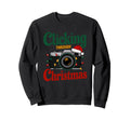 Clicking Through Camera Holiday Light Sweatshirt - Custom Art Print Unisex - T-Shirt, Sweatshirt, Hoodie