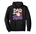 Dad Rookie 1St Baseball Birthday Hoodie - Custom Art Print for Adults - T-Shirt, Sweatshirt, Hoodie