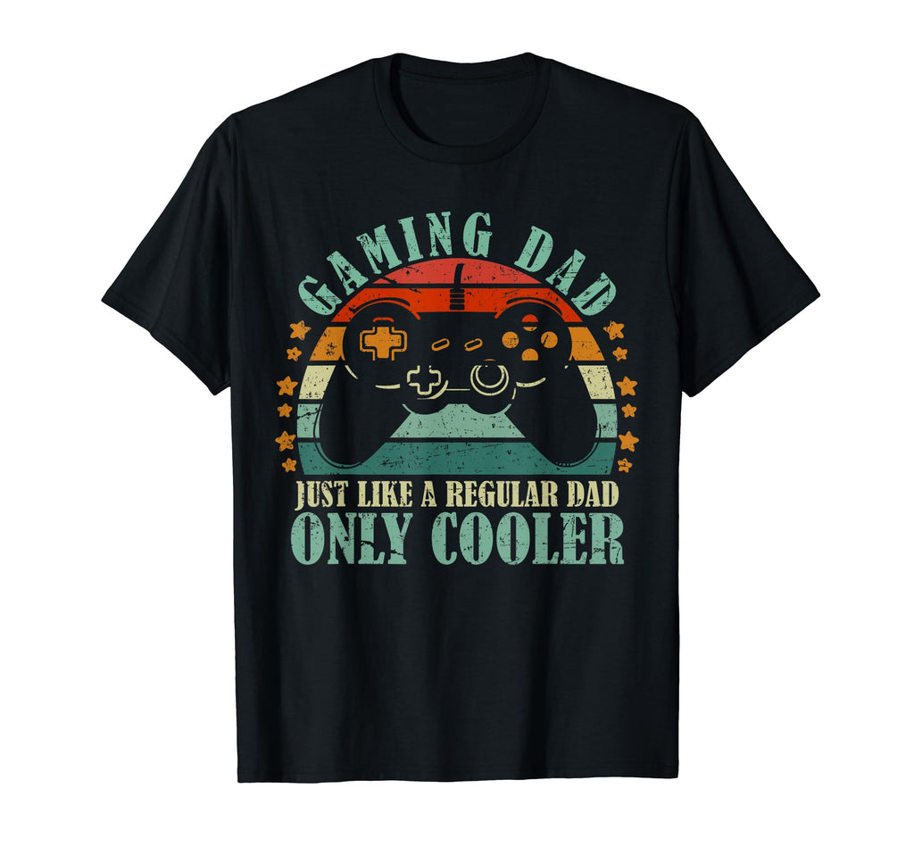 Mens Gamer Dad Like Normal Dad Video T-Shirt - Minimalist Print Men Women - T-Shirt, Sweatshirt, Hoodie