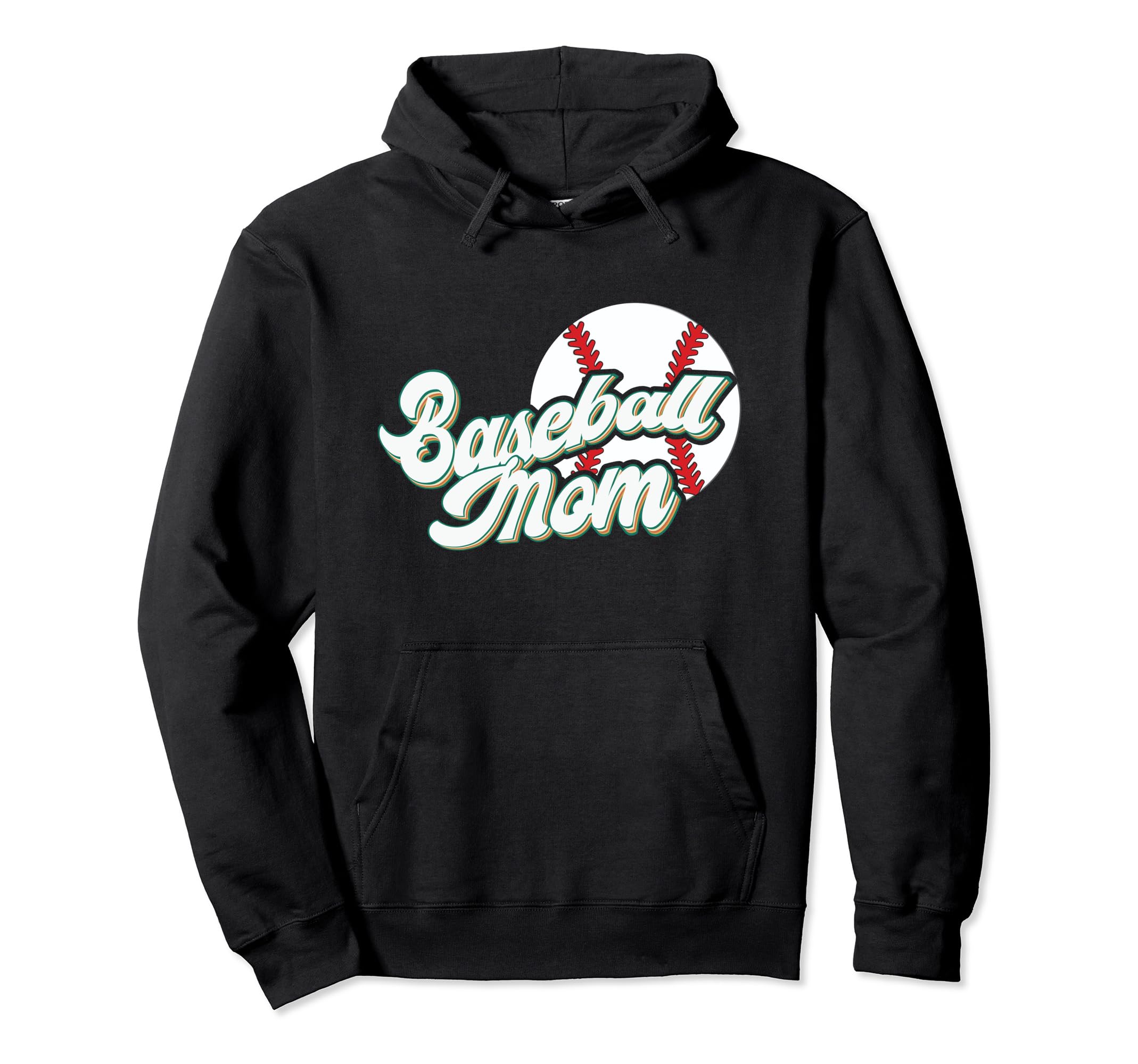 Baseball Moms Favorite Game Day Hoodie - Graphic Print Men Women - T-Shirt, Sweatshirt, Hoodie