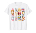 Brushstroke Baseball Coquette Bow Mom T-Shirt - Minimalist Print Unisex - T-Shirt, Sweatshirt, Hoodie