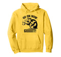 Go Now Git Cowboy Opossum Country Western Hoodie - Graphic Print Men Women - T-Shirt, Sweatshirt, Hoodie