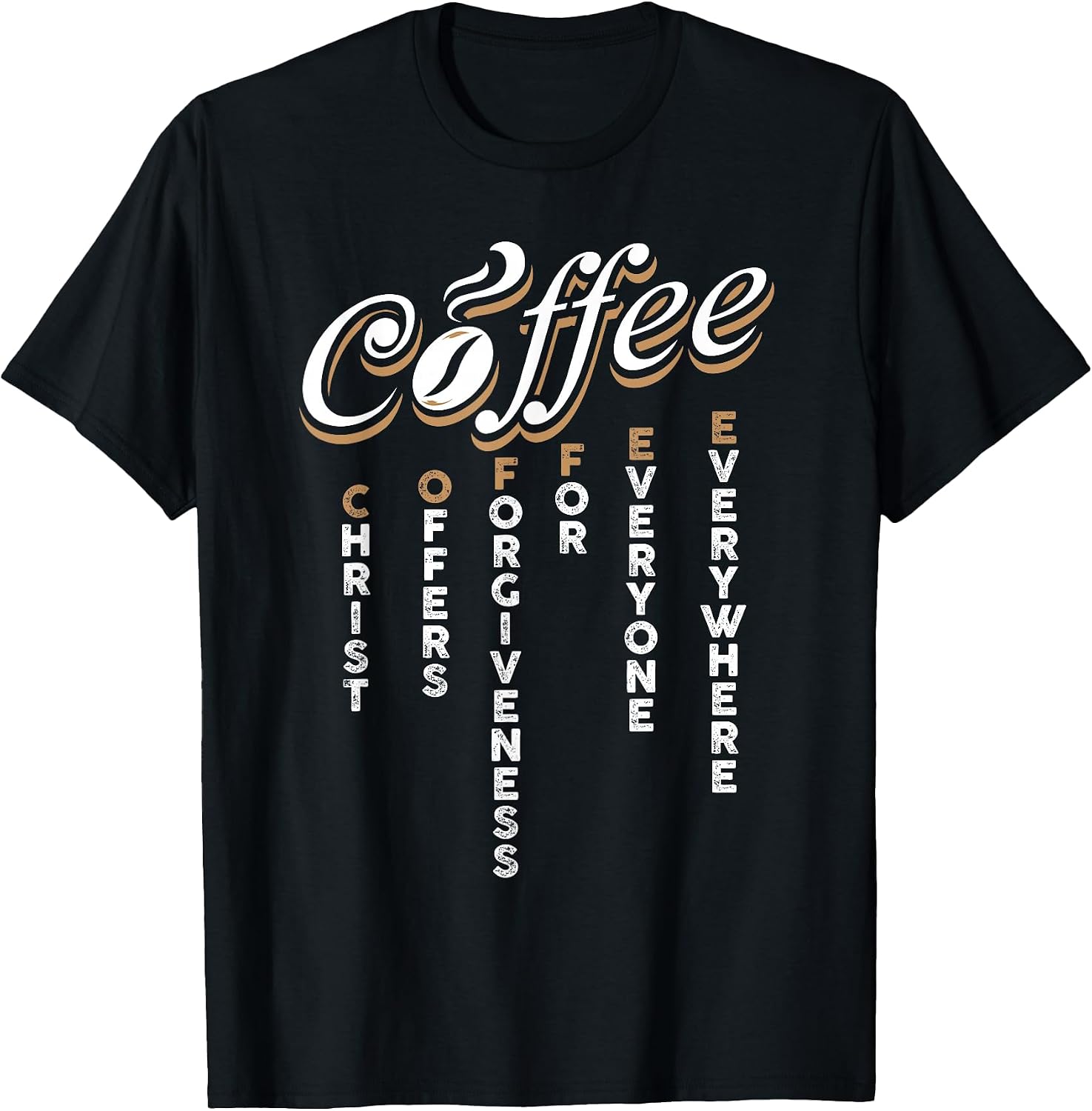 Christianity Coffee Acronym Clothes - Adult & Kids T-Shirts, Sweatshirts & Hoodies apparel design preview 1