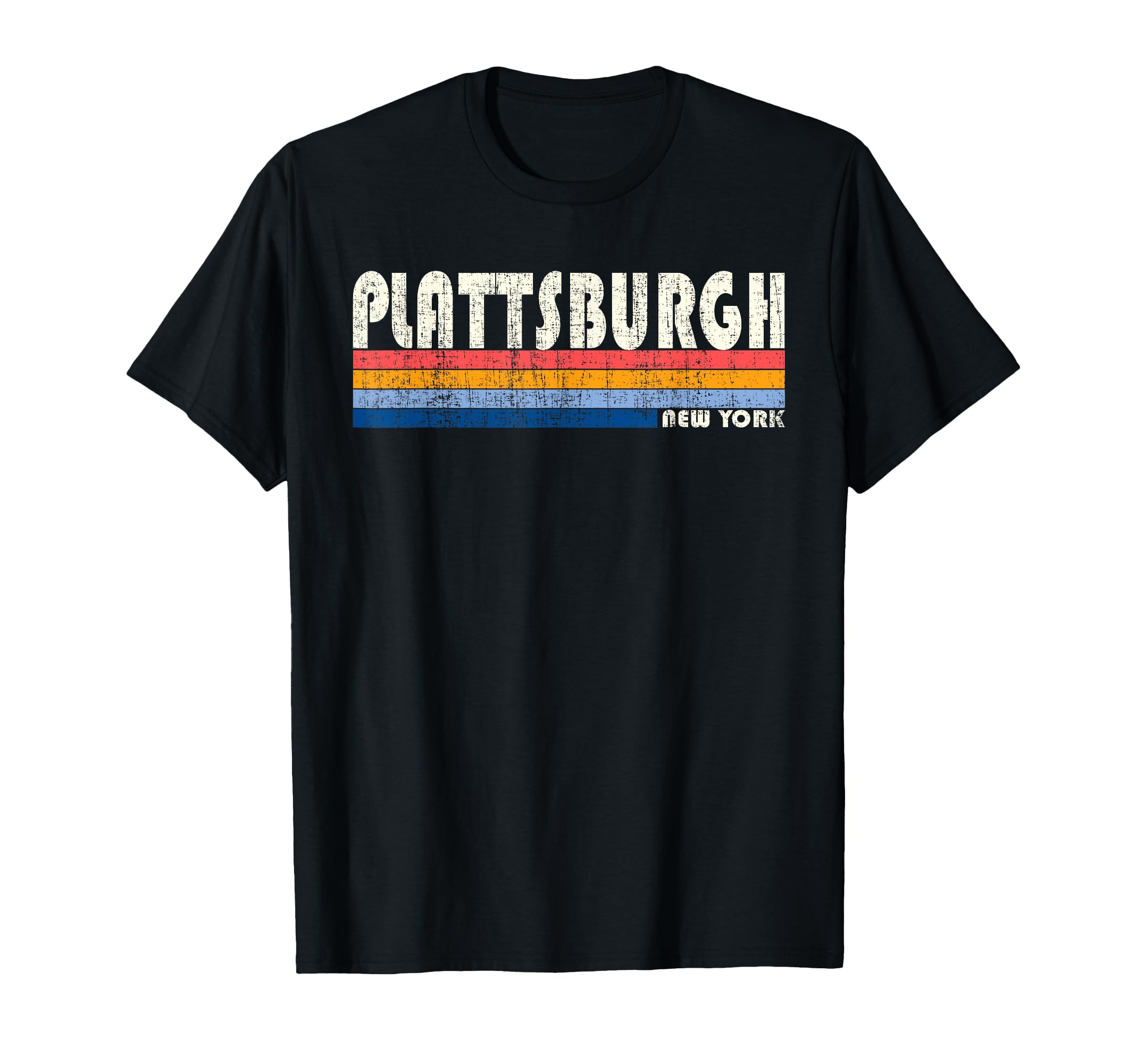 70S 80S Plattsburgh Ny T-Shirt - Trendy Graphic Unisex - T-Shirt, Sweatshirt, Hoodie