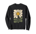 Boho Daisy Flower Wildflower Nature Sweatshirt - Trendy Graphic Unisex - T-Shirt, Sweatshirt, Hoodie