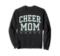 Cheer Mom Mother Bow Cheerleader Game Sweatshirt - Unique Graphic Unisex - T-Shirt, Sweatshirt, Hoodie