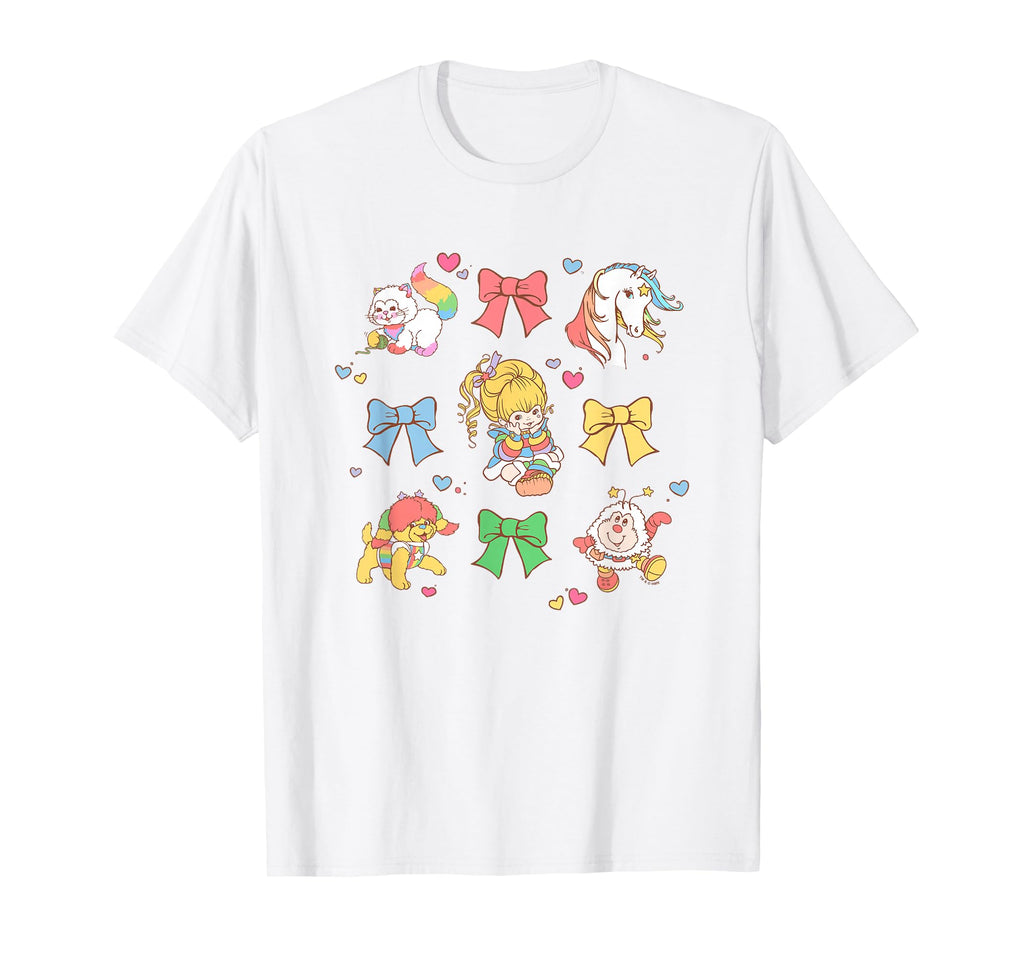 Rainbow Brite Unicorn Bows Sprites Jumble T-Shirt - Streetwear Style Unisex - T-Shirt, Sweatshirt, Hoodie