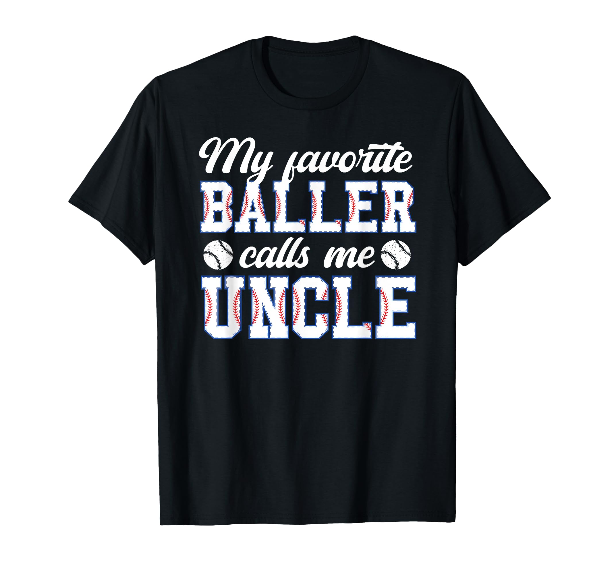 Proud Baseball Uncle Baseball Player T-Shirt - Novelty Apparel for Adults - T-Shirt, Sweatshirt, Hoodie