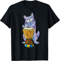 Cool Music Player Instrument Animal Pun Designs - Adult & Kids T-Shirts, Sweatshirts & Hoodies apparel design preview 1