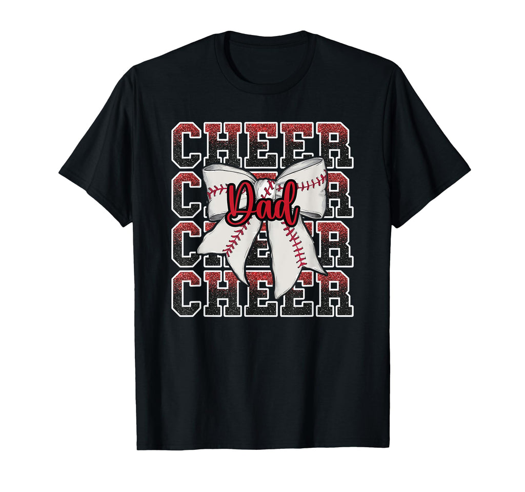 Loud Proud Baseball Cheer Dad Daddy T-Shirt - Aesthetic Graphic Men Women - T-Shirt, Sweatshirt, Hoodie