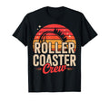 Roller Coaster Crew Theme Amusement Park T-Shirt - Graphic Print Unisex - T-Shirt, Sweatshirt, Hoodie