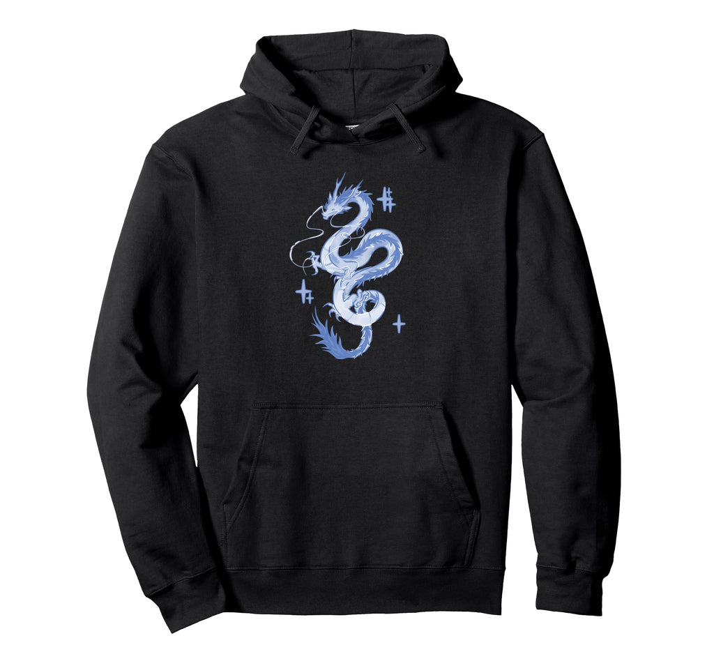 Japanese Tattoo Dragon And Hoodie - Graphic Print for Adults - T-Shirt, Sweatshirt, Hoodie