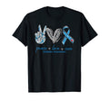 Diabetes Awareness Peace Love Cure T-Shirt - Aesthetic Graphic Men Women - T-Shirt, Sweatshirt, Hoodie