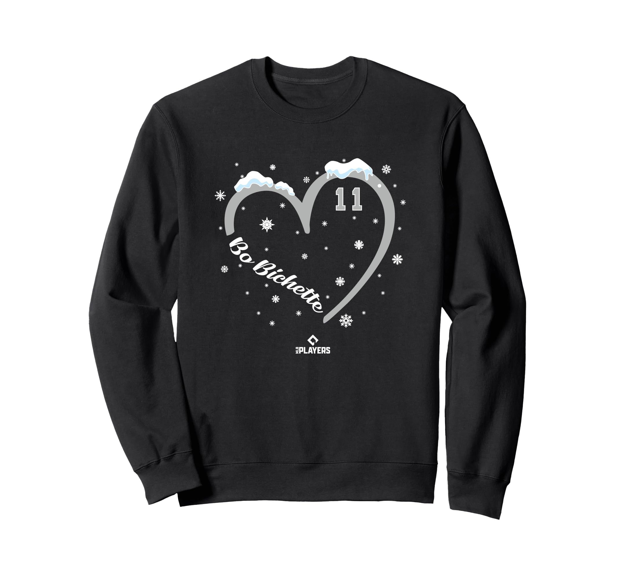 Bo Bichette Heart Toronto Baseball Sweatshirt - Graphic Print Men Women - T-Shirt, Sweatshirt, Hoodie