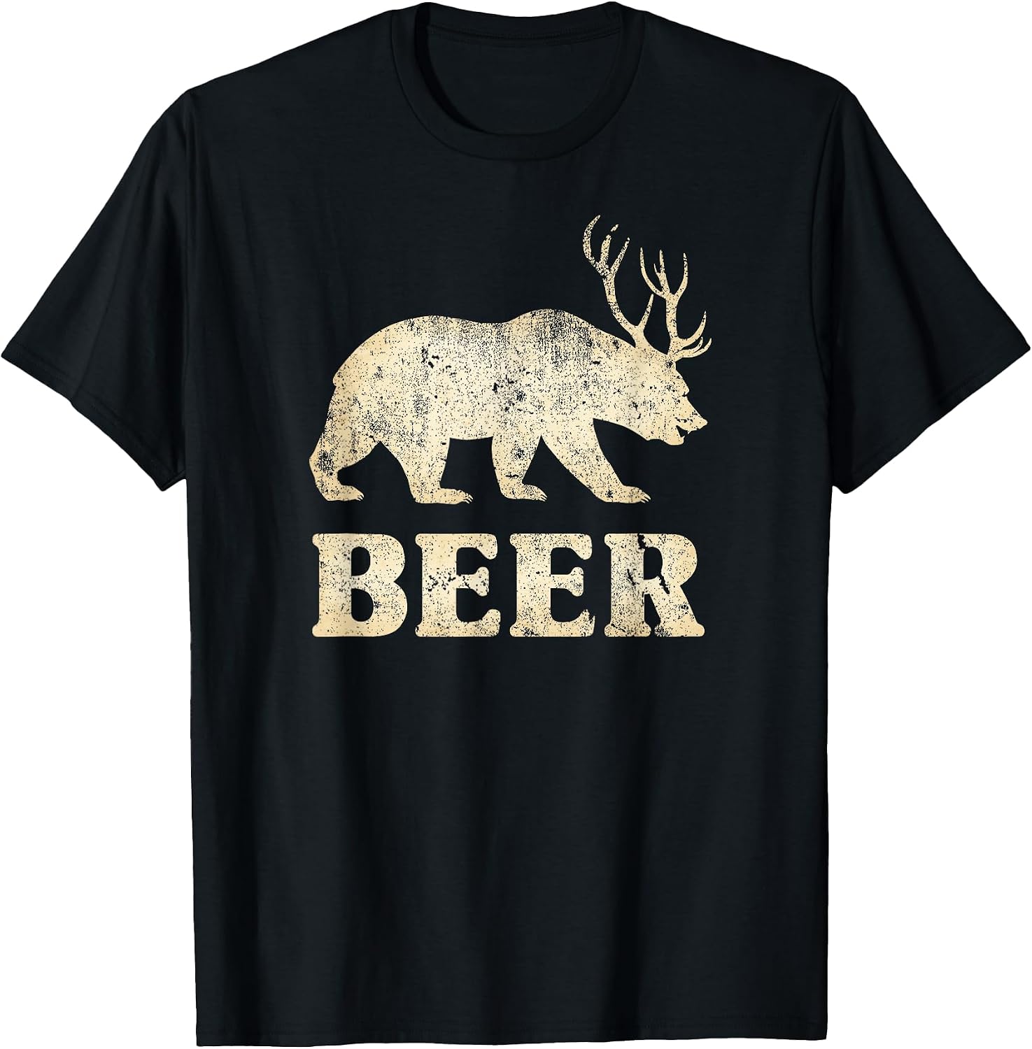 Bear+Deer=Beer Funny T's - Adult & Kids T-Shirts, Sweatshirts & Hoodies apparel design preview 1