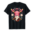 Baseball Mom Grandma Coquette Bow T-Shirt - Novelty Apparel for Adults - T-Shirt, Sweatshirt, Hoodie