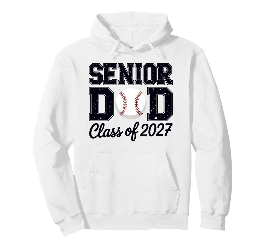 Class 2027 Baseball Dad Senior Graduation Hoodie - Unique Graphic Unisex - T-Shirt, Sweatshirt, Hoodie