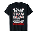 Im Proud Baseball Team Mom Baseball T-Shirt - Graphic Print for Adults - T-Shirt, Sweatshirt, Hoodie