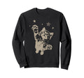 Y2K Cat Jumping Stars 90S 2000S Sweatshirt - Aesthetic Graphic Men Women - T-Shirt, Sweatshirt, Hoodie