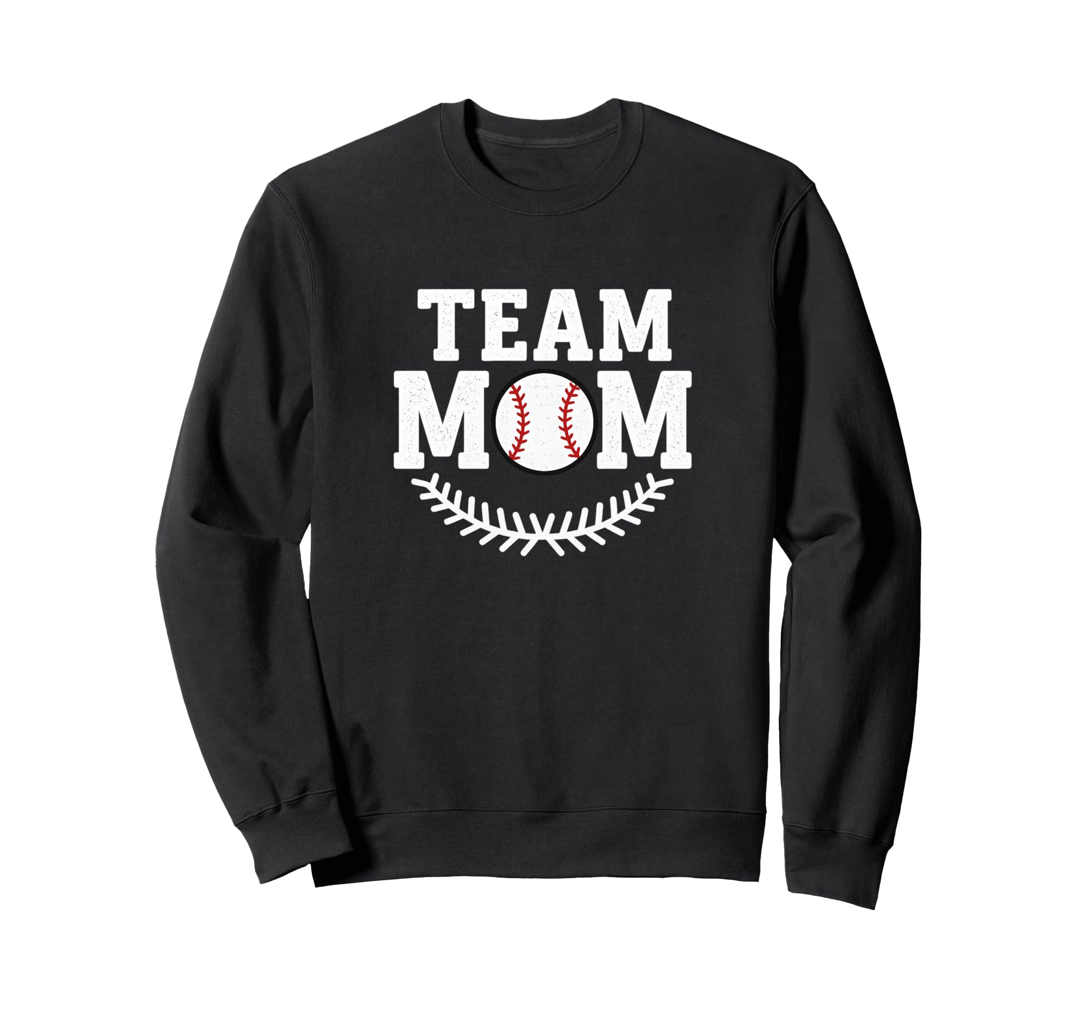 Baseball And Softball Team Mom Sweatshirt - Minimalist Print Men Women - T-Shirt, Sweatshirt, Hoodie