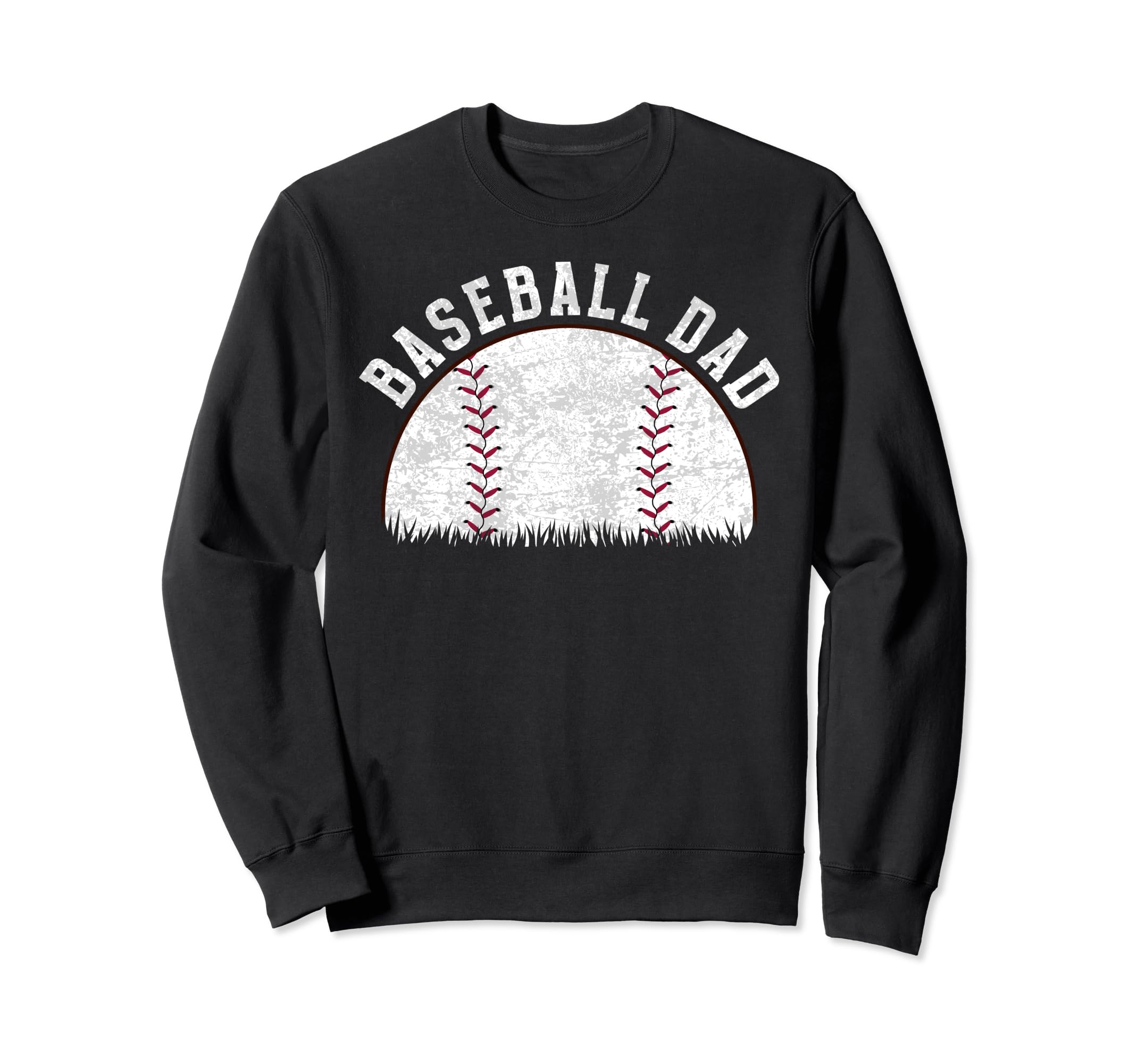 Baseball Father Mens Softball Sweatshirt - Minimalist Print Men Women - T-Shirt, Sweatshirt, Hoodie
